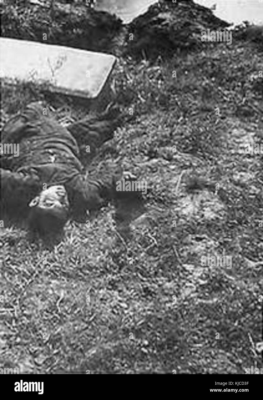 Boy killed in Nanking massacre Stock Photo