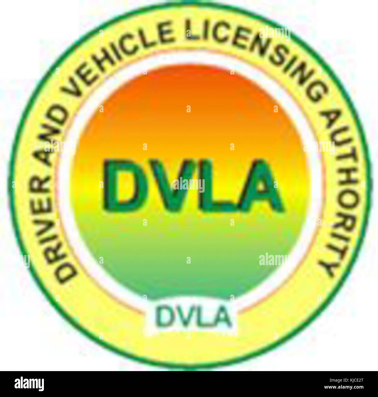 Driver and Vehicle Licensing Authority logo Stock Photo Alamy