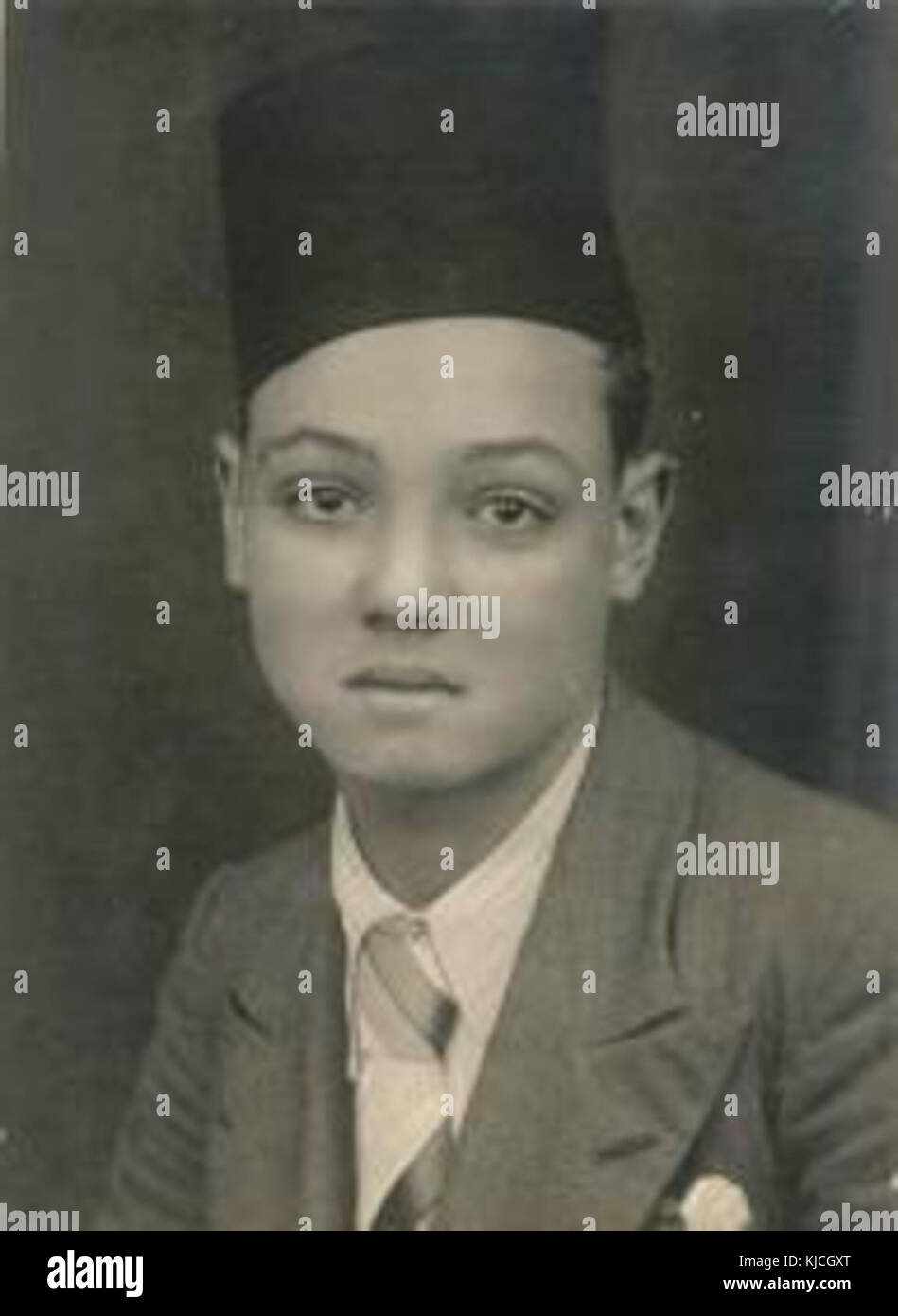 An old photograph of el Gamsy, likely a reference to a historical or ...