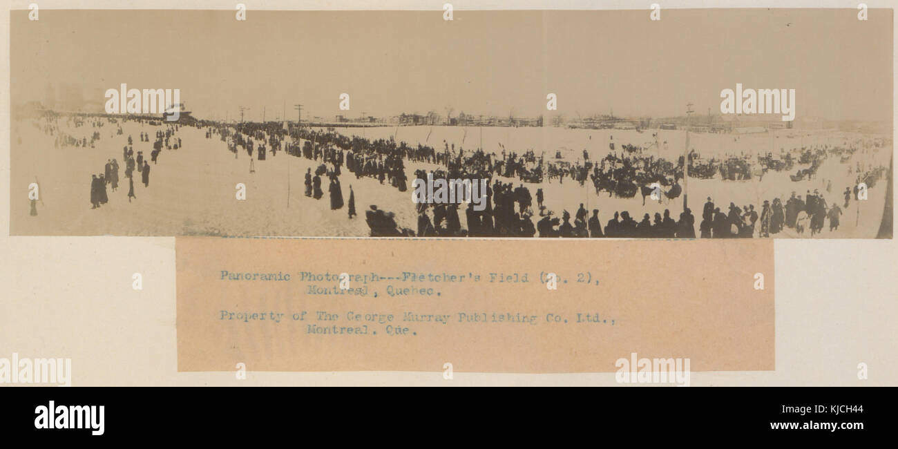 Panoramic Photograph Fletcher's Field (HS85 10 20733 Stock Photo Alamy