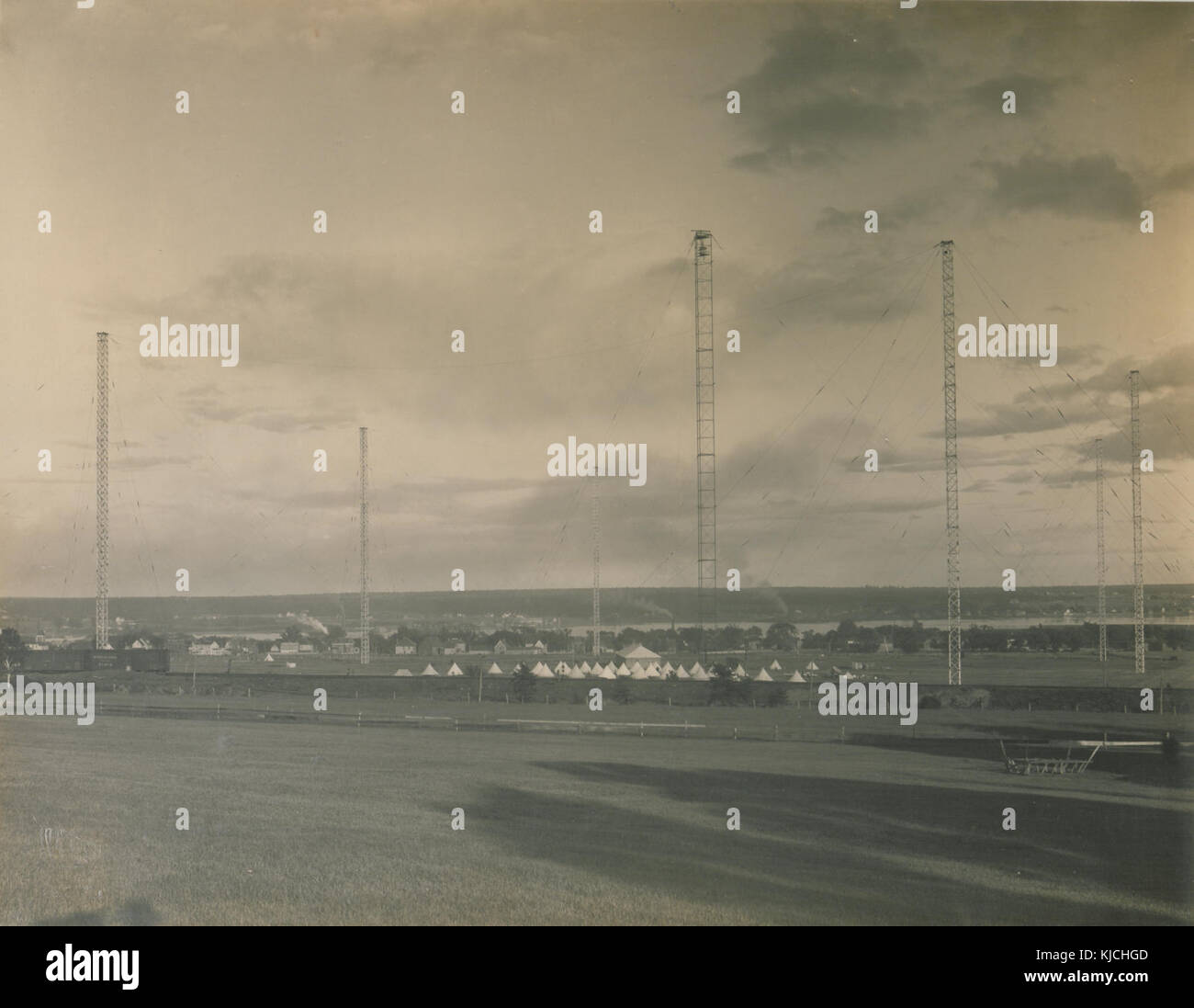 Radio telegraph station No. II, Newcastle, New Brunswick (HS85 10 29340