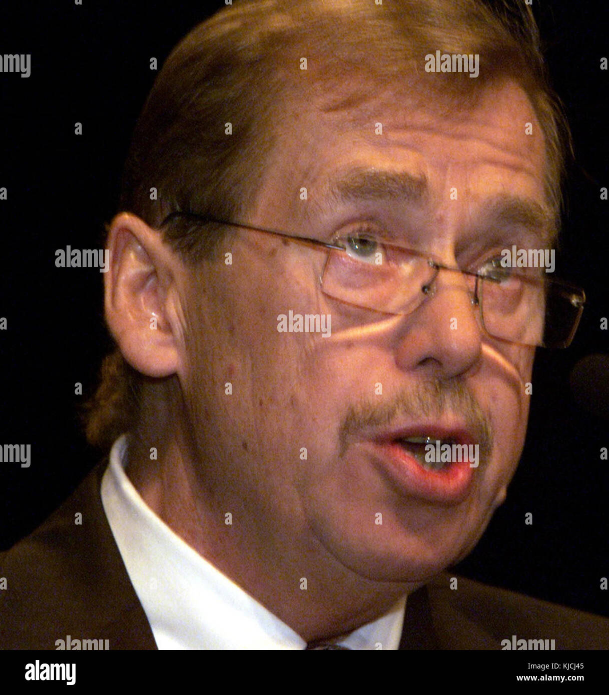 Vaclav Havel IMF Stock Photo - Alamy