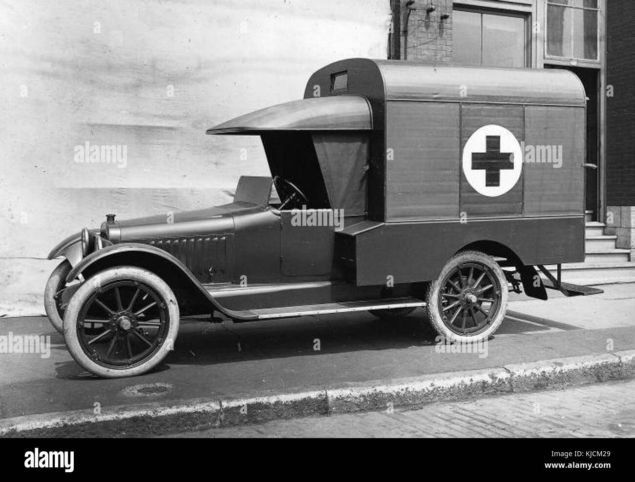 Ambulance Chalmers Montreal 1920 Stock Photo