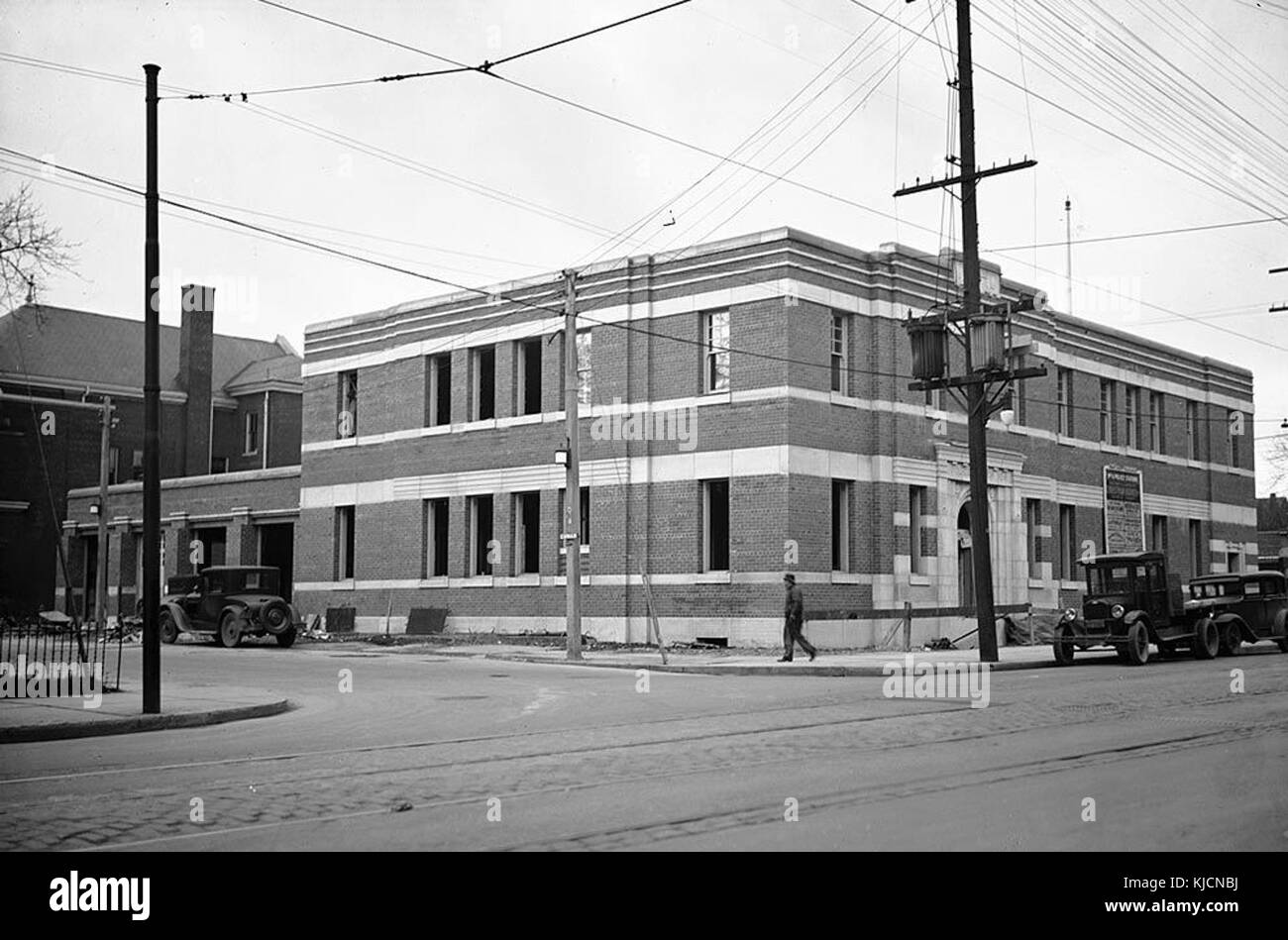 Cowan Avenue Police Station Stock Photo Alamy