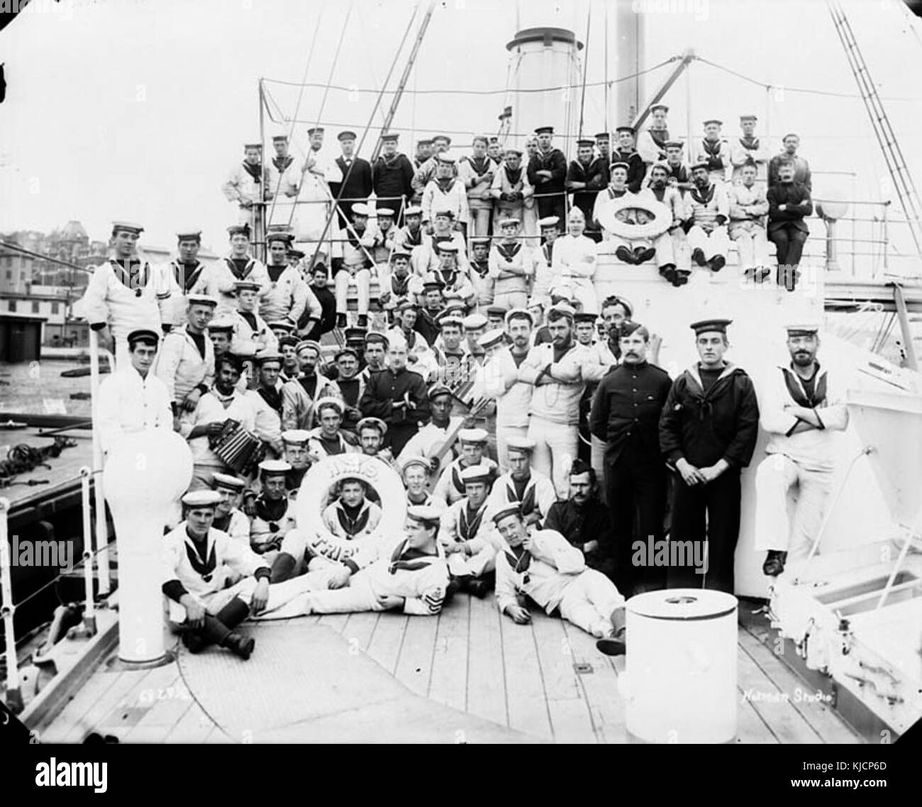 Company of HMS Tribune at Halifax LAC 3400214 Stock Photo