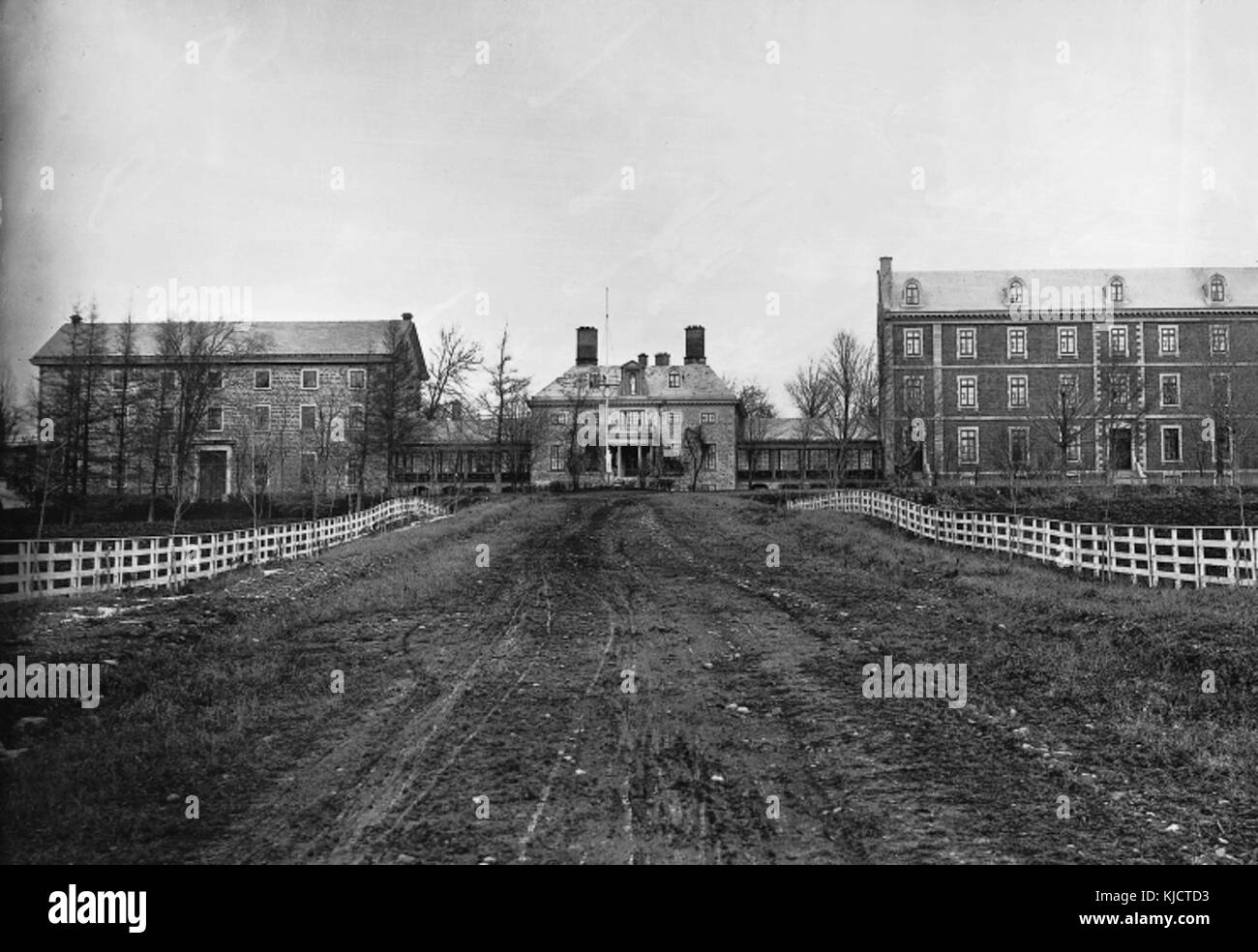 Monklands Villa Maria Montreal 1870 Stock Photo Alamy