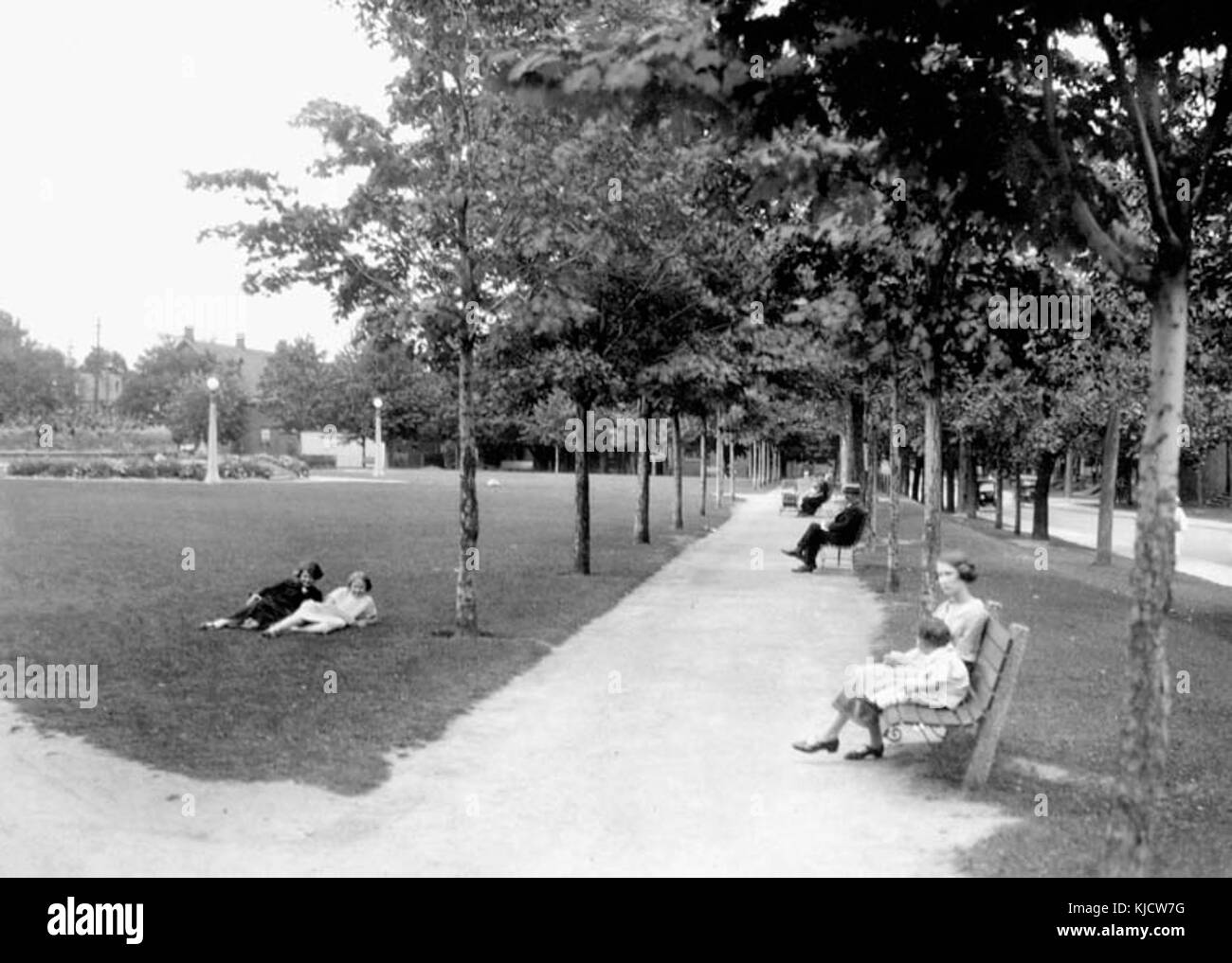 Dundonald Park old Stock Photo Alamy