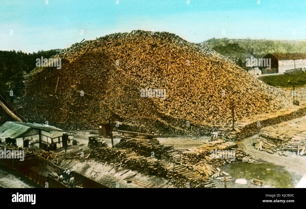 Spanish River Pulp and Paper Company 1927 Stock Photo Alamy