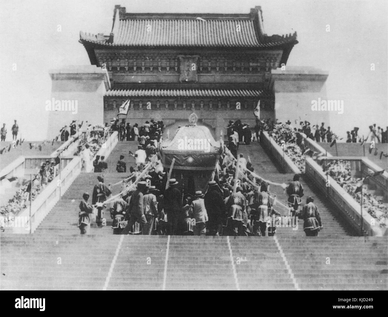 Funeral of Sun Yat sen 02 Stock Photo