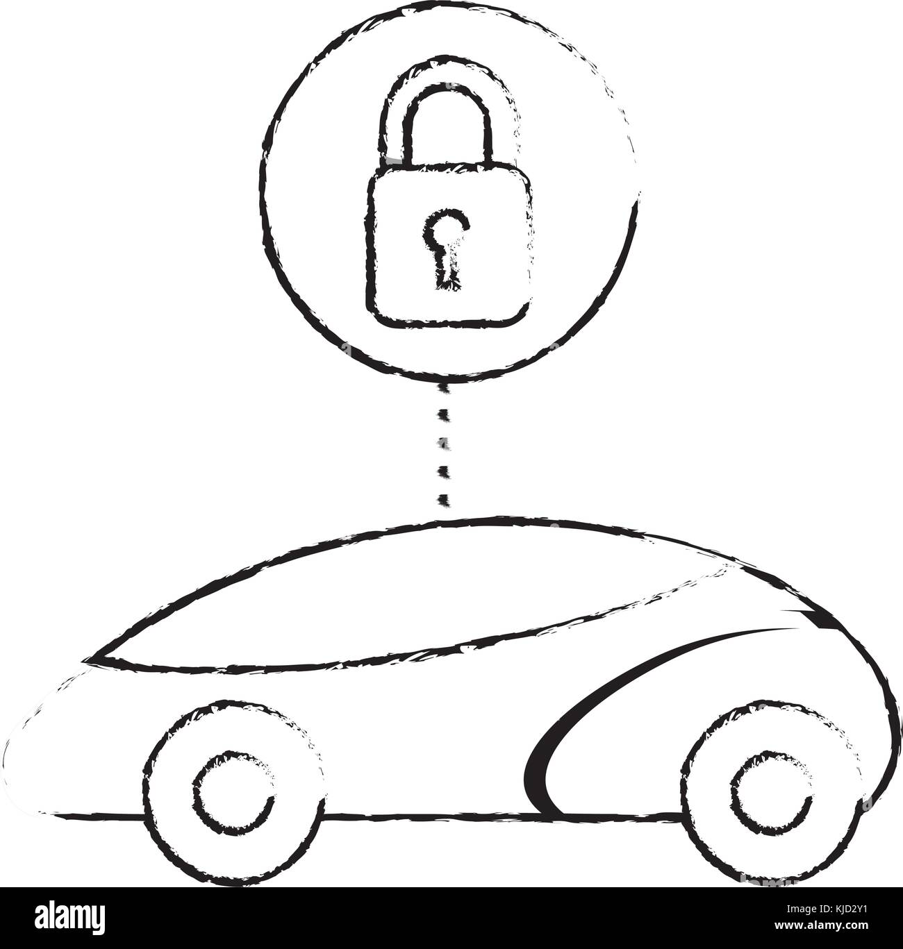 smart or intelligent car security system futuristic technology Stock ... Circuit Diagram