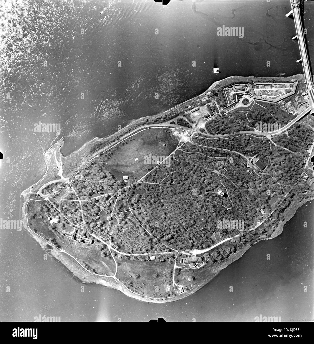 Ile Sainte Helene Montreal 1947 A Stock Photo Alamy