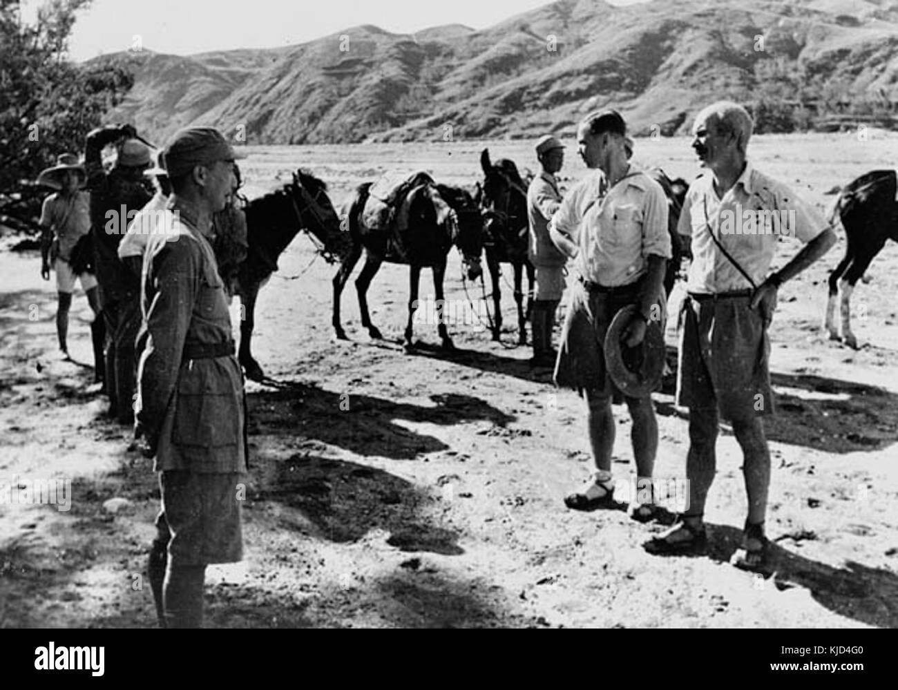 Japanese soldiers 1938 Black and White Stock Photos & Images