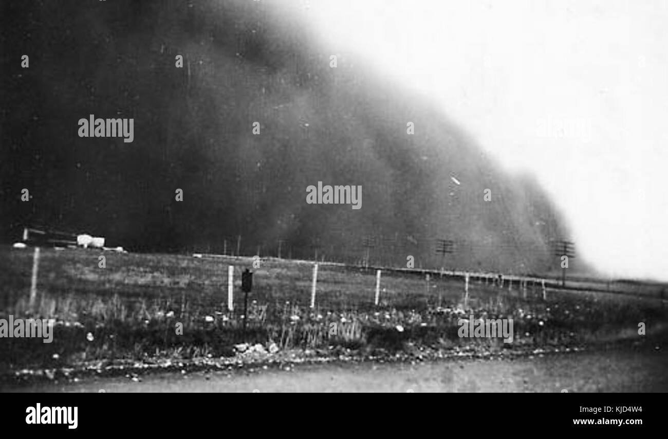 Okotoks dust storm Stock Photo Alamy
