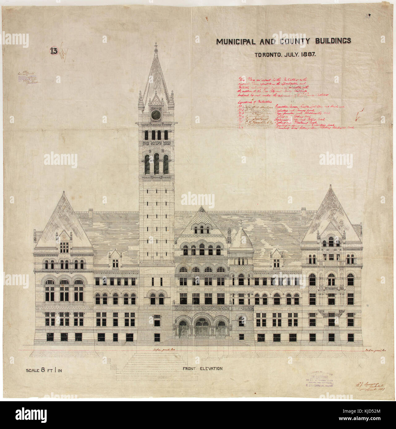 1887 toronto hi-res stock photography and images - Alamy