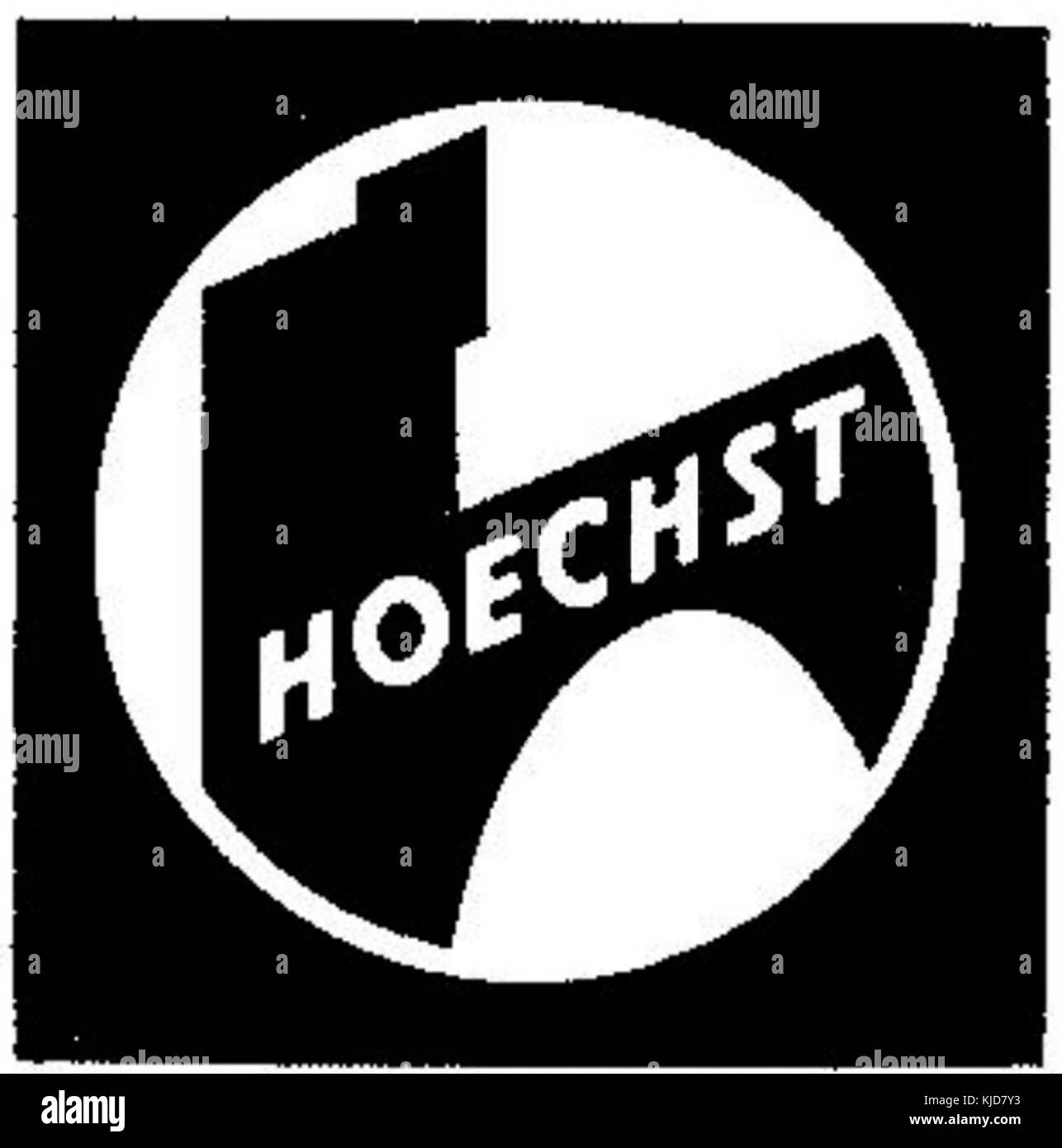08 Hoechst Bildmarke 1966 Stock Photo Alamy