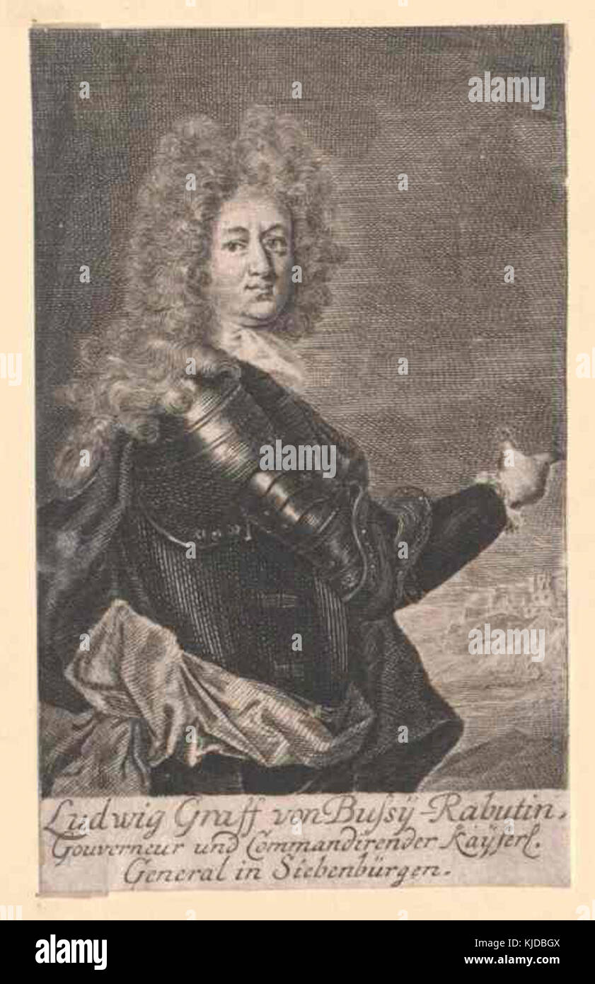 Jean Louis Rabutin de Bussy Stock Photo Alamy