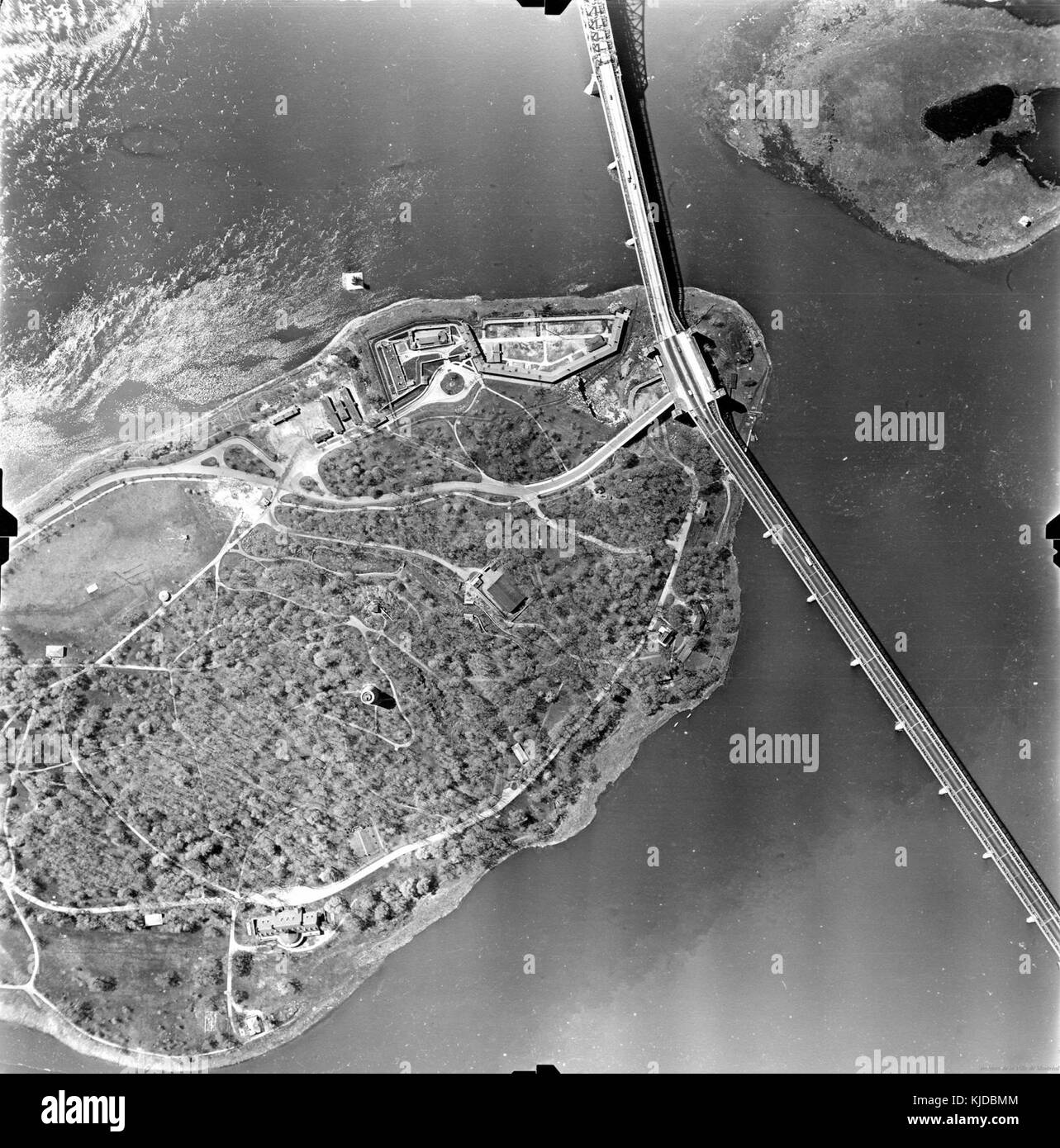 Ile Sainte Helene Montreal 1947 B Stock Photo Alamy