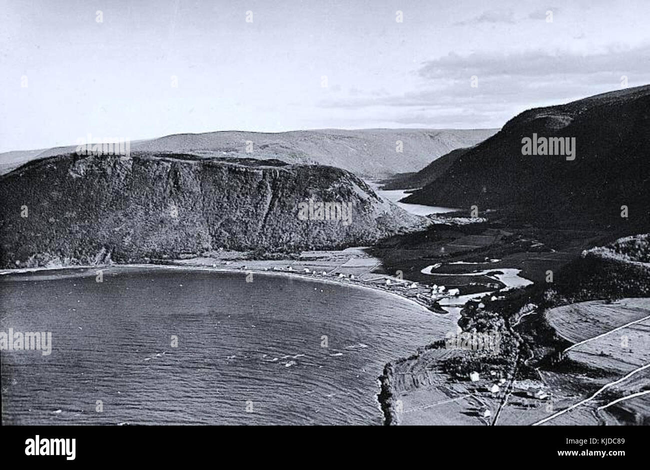 L Anse Pleureuse Gaspesie 1920 Stock Photo Alamy