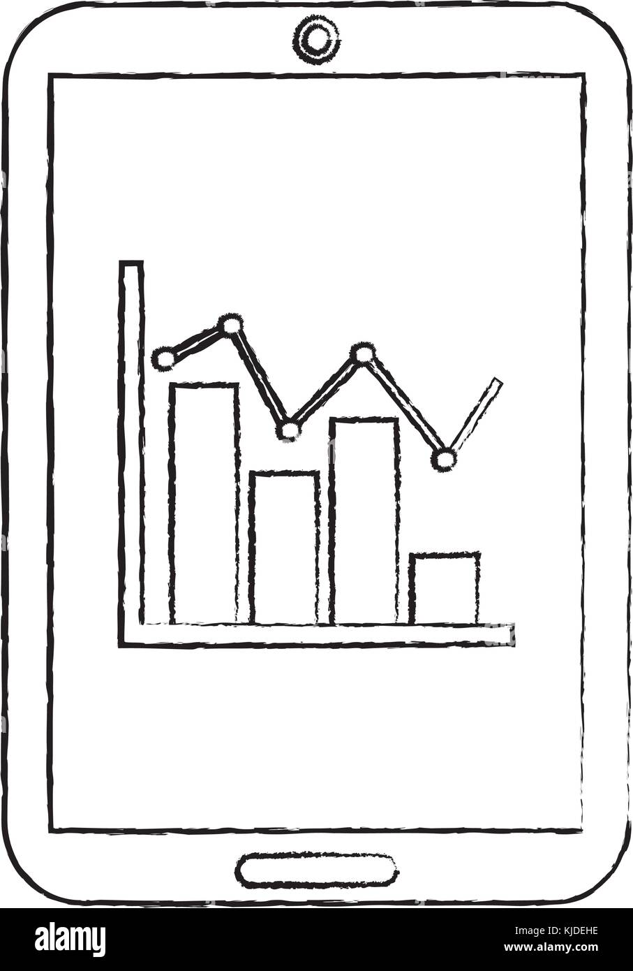 graph chart icon image Stock Vector Image & Art - Alamy