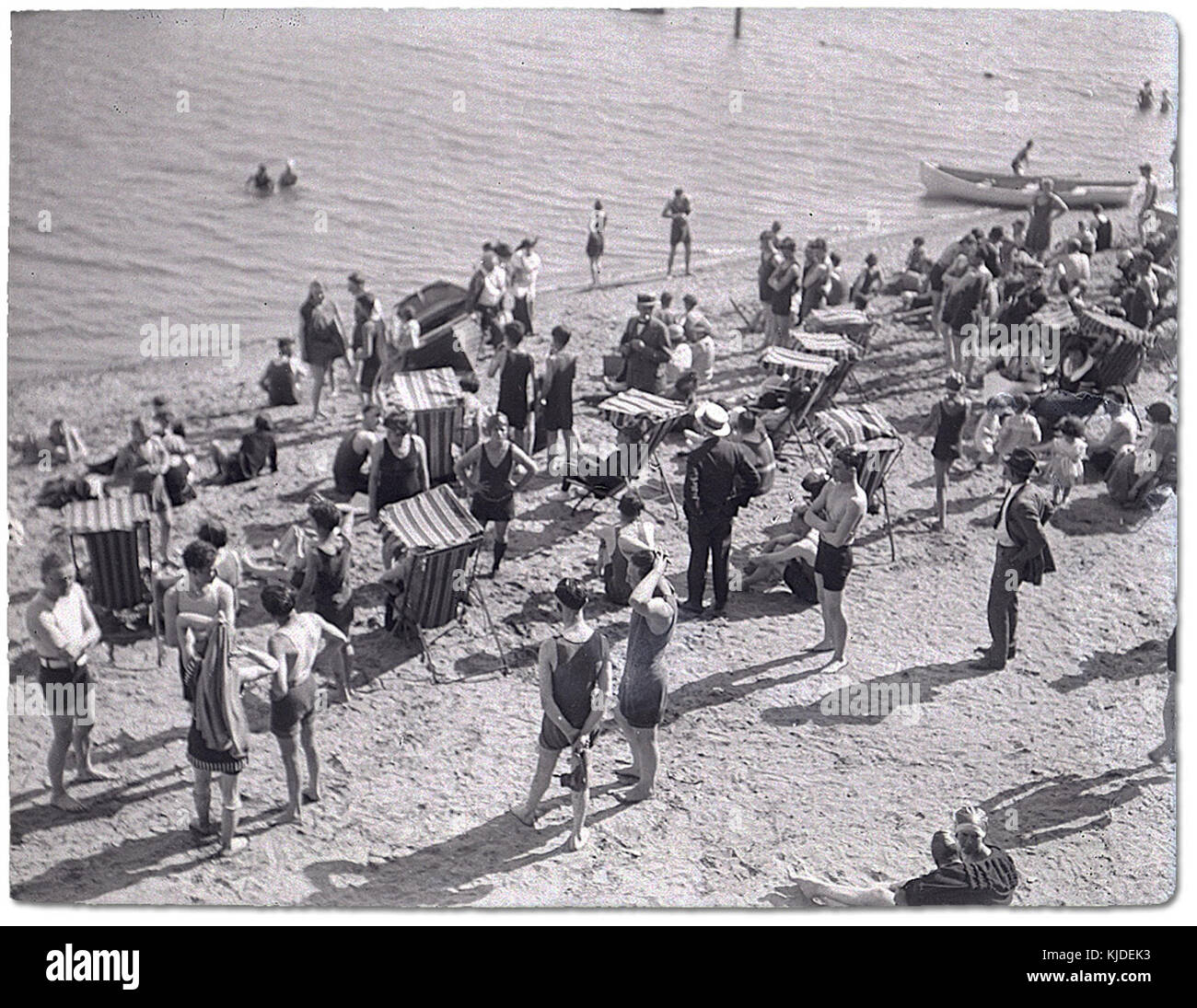 Sunnyside Beach 1924 Stock Photo