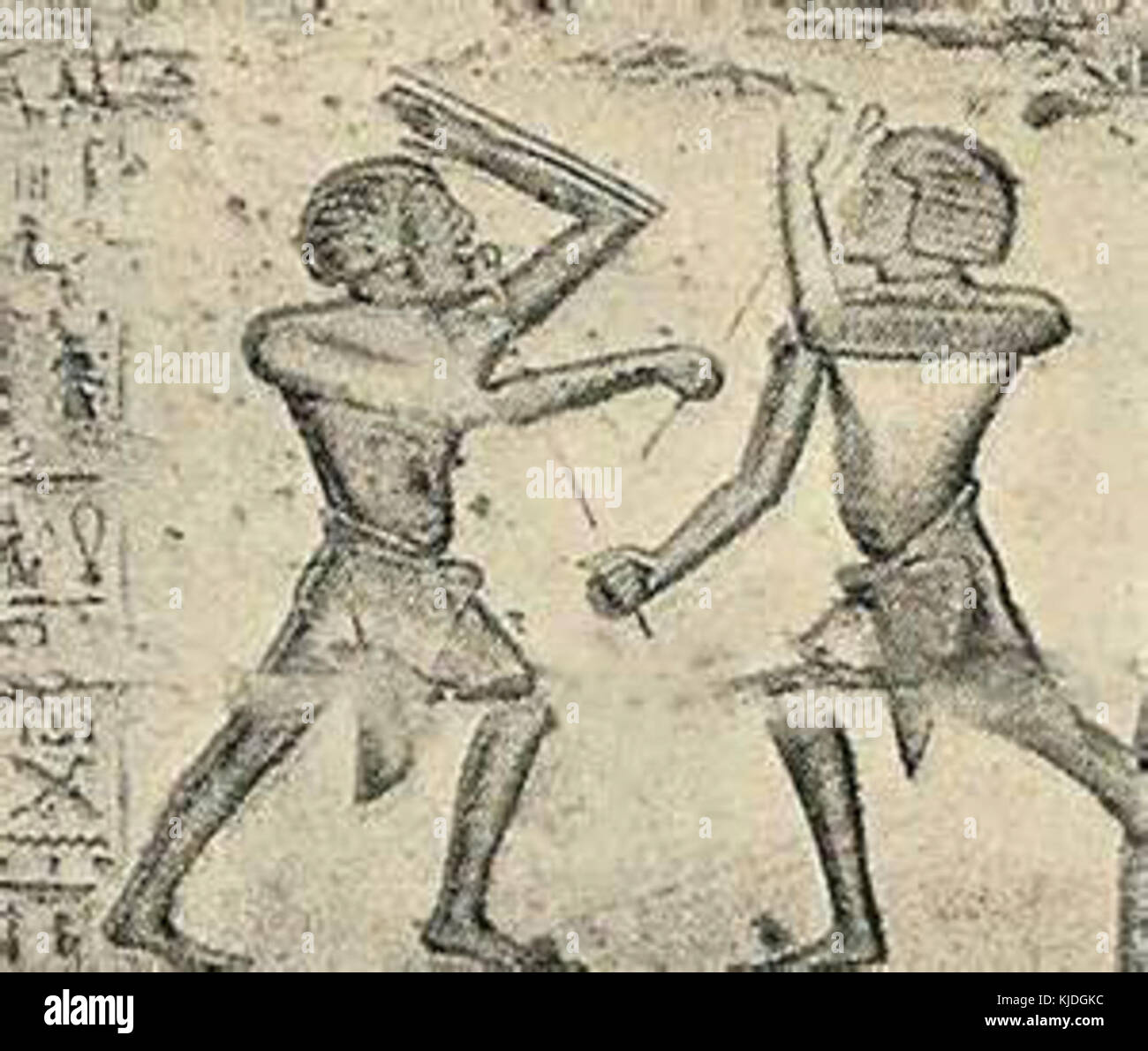 Фехтование в древнем Египте