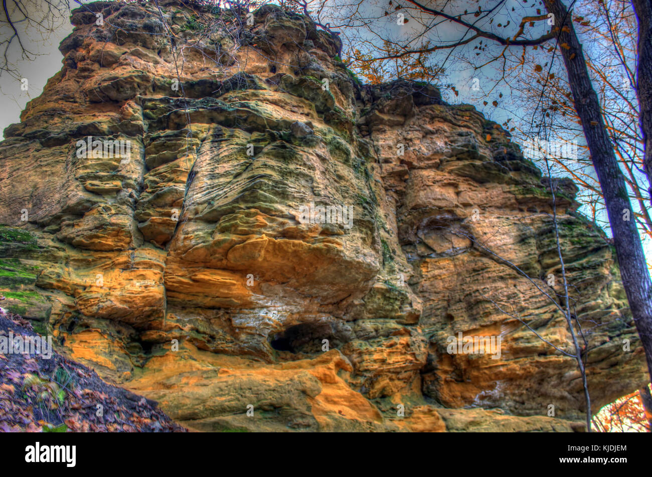 Gfp wisconsin wildcat mountain state park another face of the rock