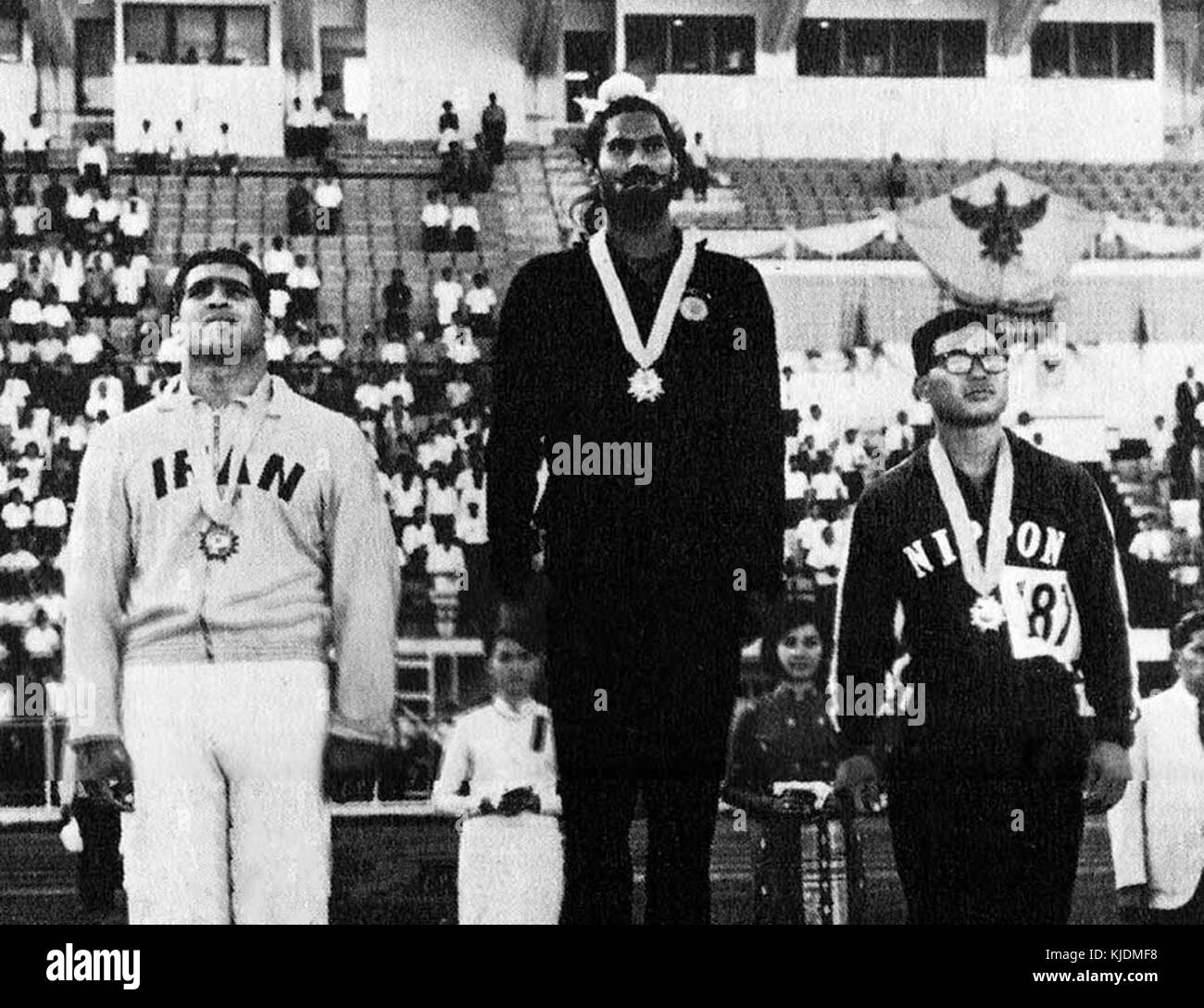 Jalal Keshmiri, Joginder Singh, Yoshihisa Ishida 1966 Stock Photo Alamy