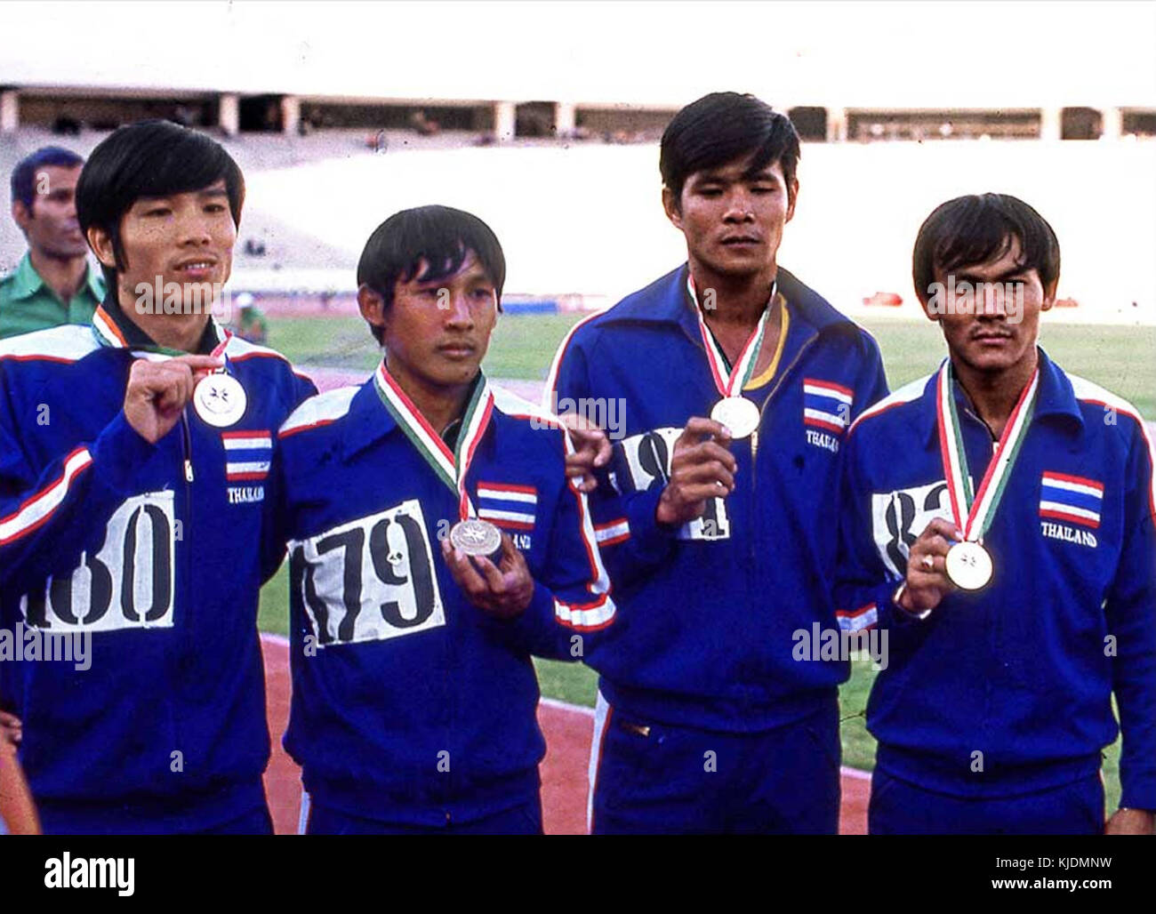 thai-4x100m-team-1974-stock-photo-alamy