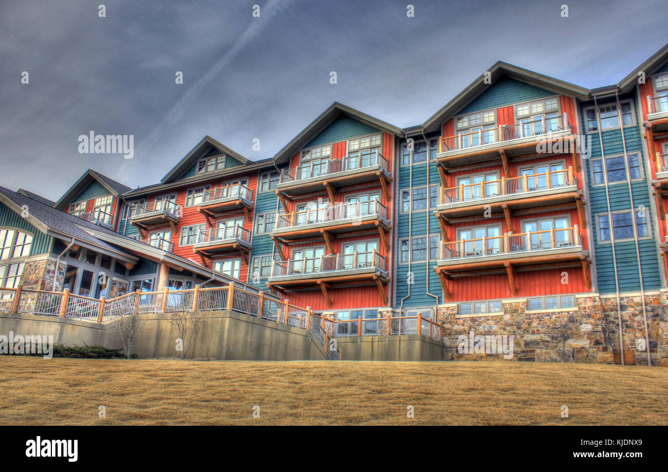 Gfp arkansas mount magazine state park mount magazine lodge Stock Photo