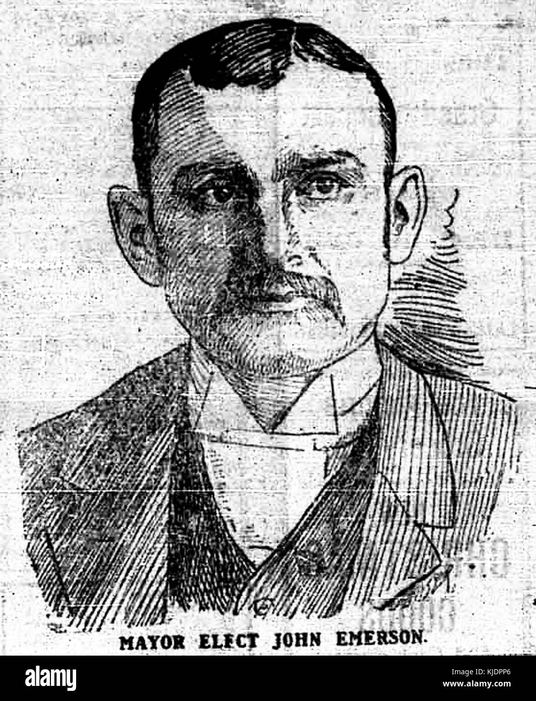 John Emerson Portrait Stock Photo Alamy