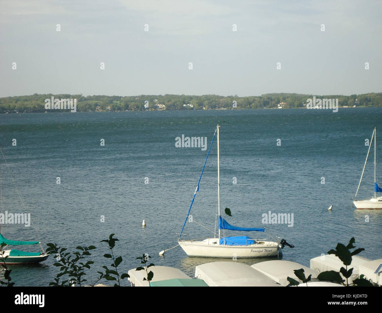 Gfp wisconsin madison lake mendota boat landing Stock Photo Alamy