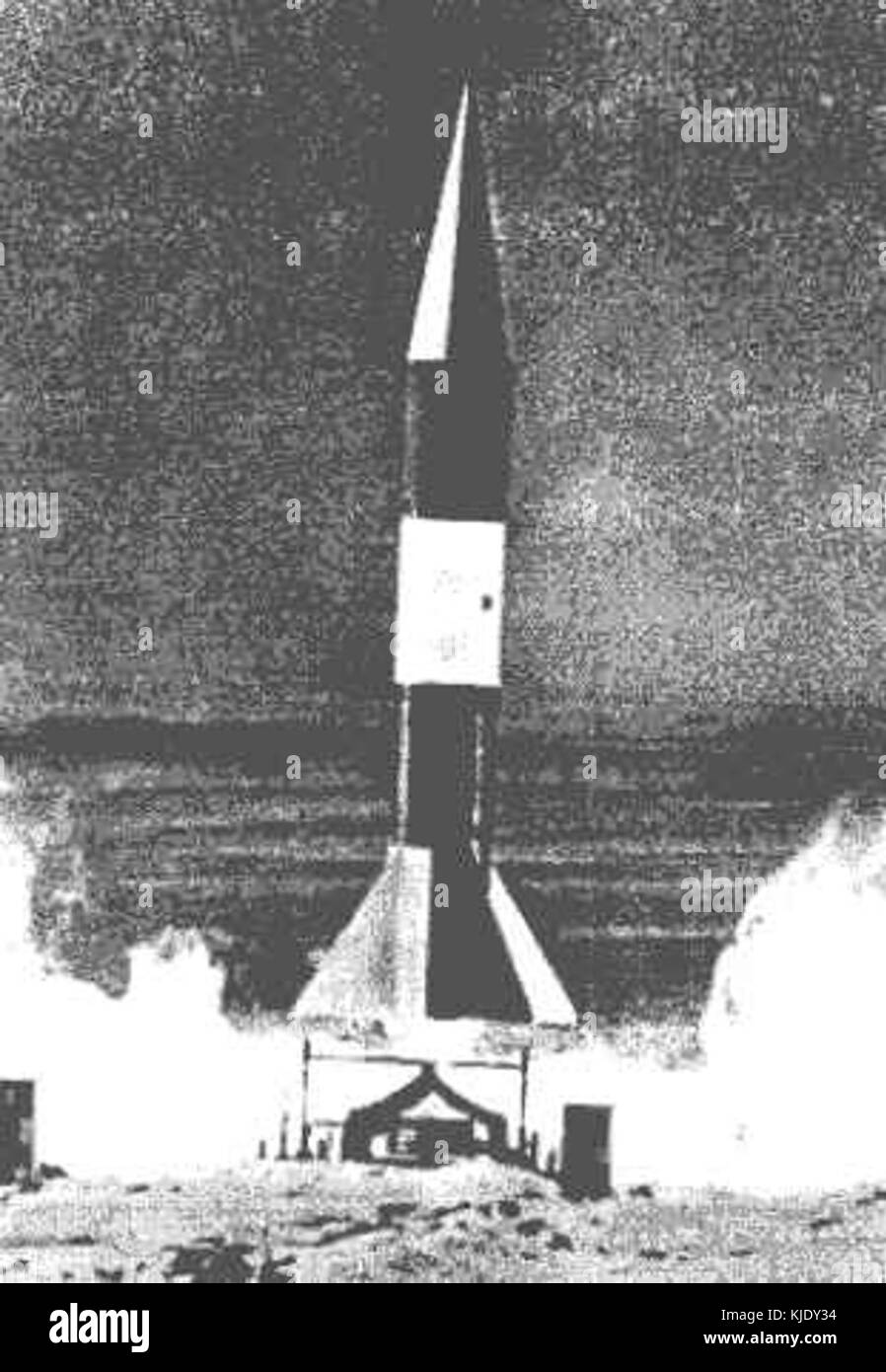 Egyptian al Kaher 2 rocket Stock Photo - Alamy