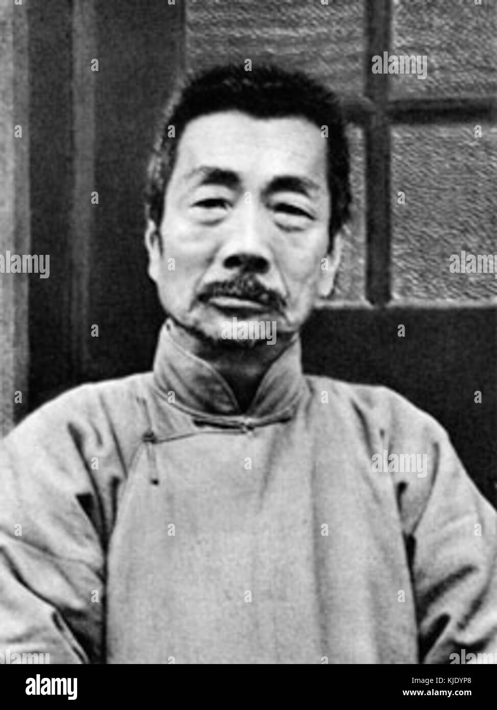 Lu Xun 2 near the end of his life Stock Photo