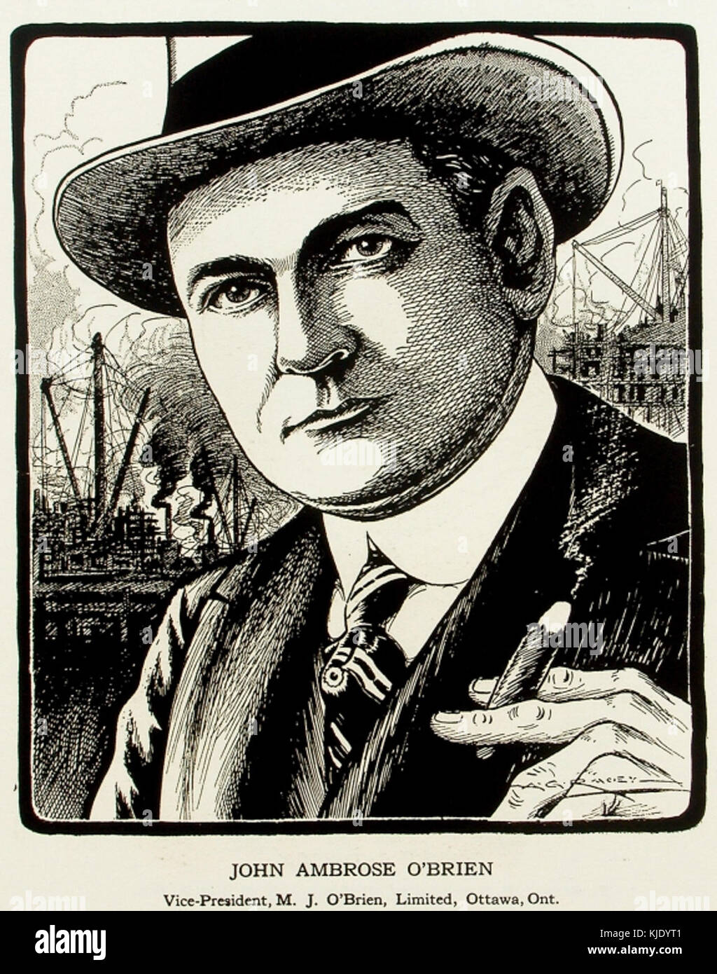 John Ambrose O'Brien Stock Photo Alamy