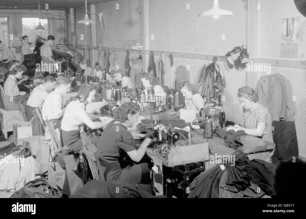 Commercial. Clothing Factory. St. Hubert street, Montreal. Maurice