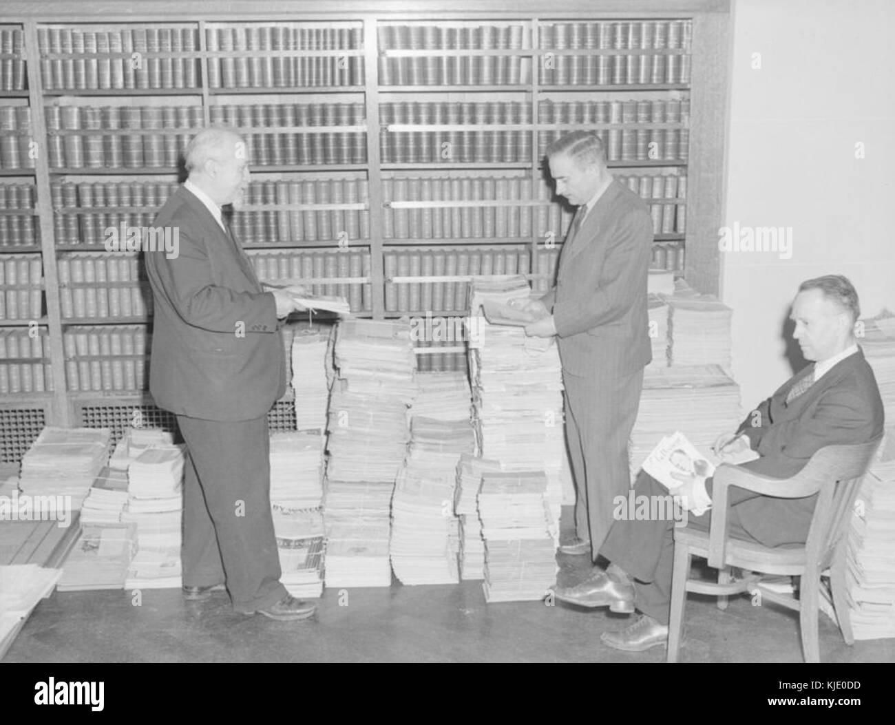 Feature. Bibliotheque St. Sulpice BAnQ P48S1P09080 Stock Photo Alamy