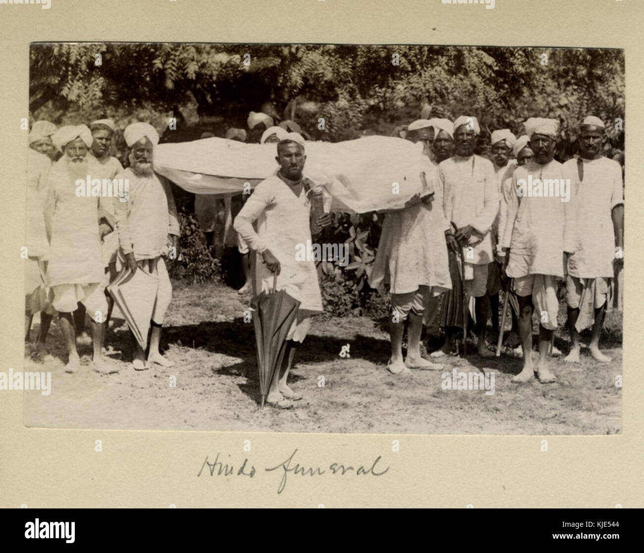 A Hindu funeral procession in India in the 1880s Stock Photo - Alamy