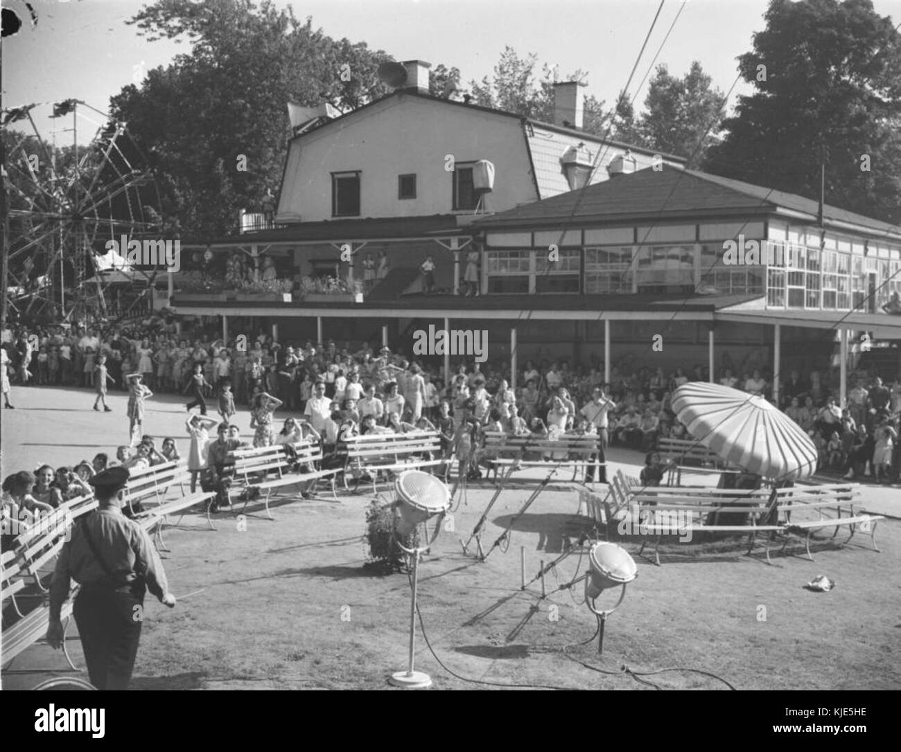 Feature. Belmont Park BAnQ P48S1P15161 Stock Photo Alamy