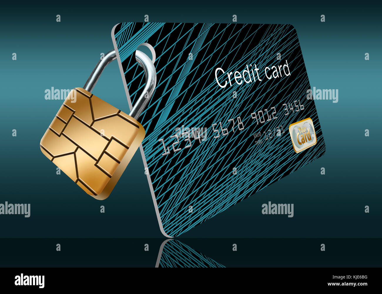 EMV chips secure your credit information. The smart chip locks up your ...