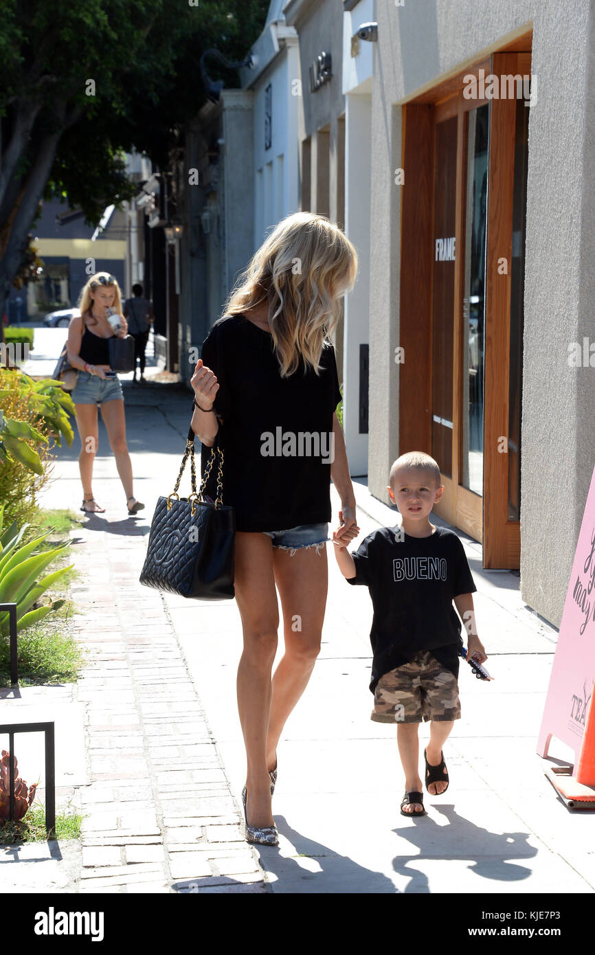 WEST HOLLYWOOD, CA JULY 27 Kristin Cavallari and son Camden Jack