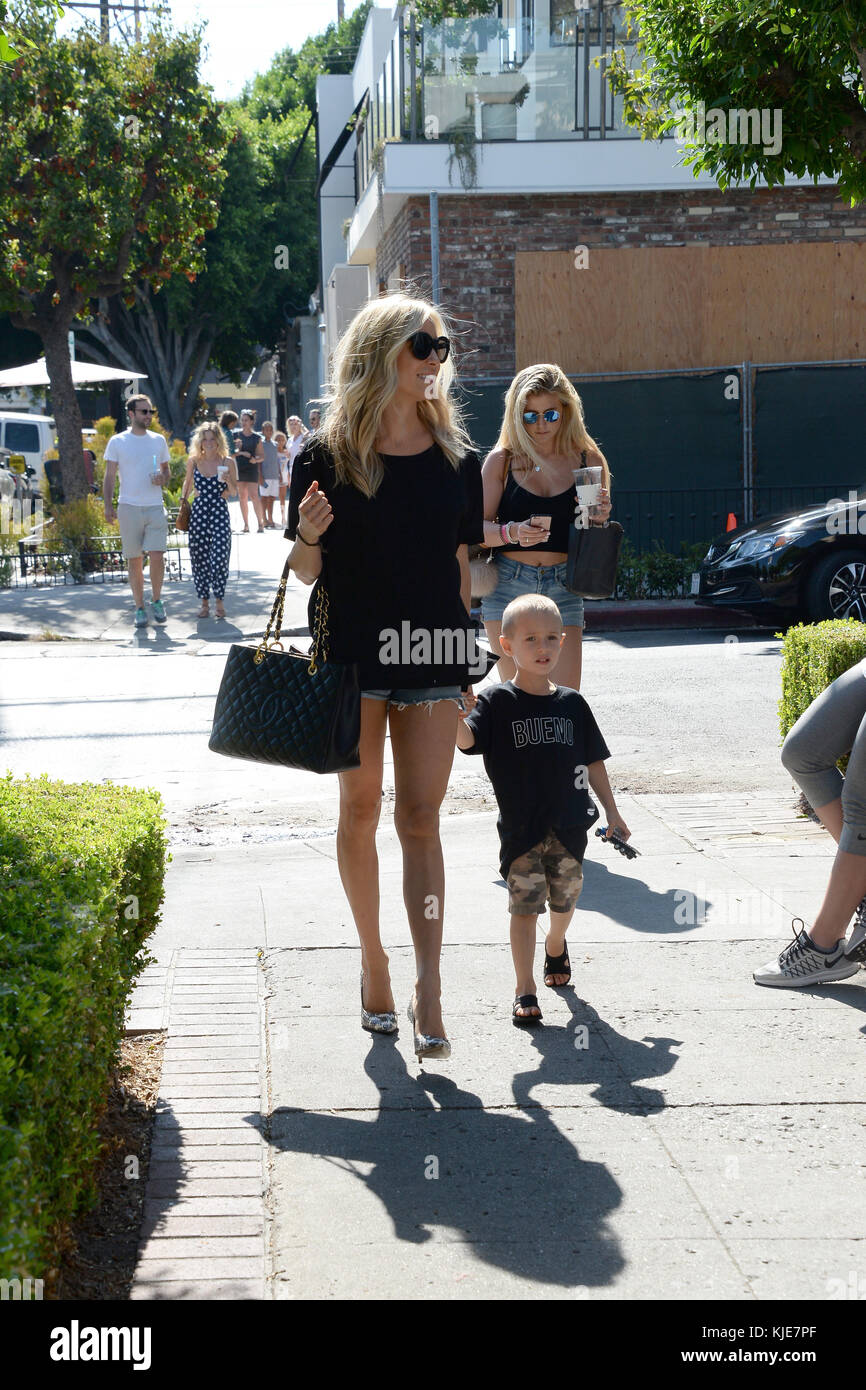 WEST HOLLYWOOD, CA JULY 27 Kristin Cavallari and son Camden Jack