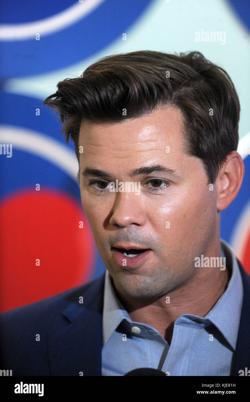 NEW YORK, NY - JULY 14: Andrew Rannells attends Love: from Cave to ...