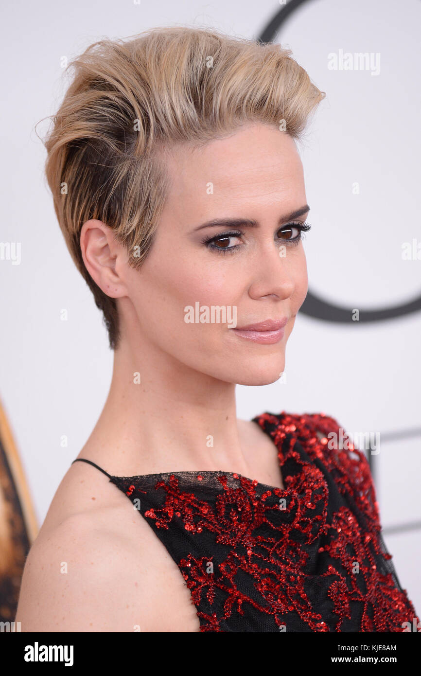 NEW YORK, NY - JUNE 06: Sarah Paulson attends the 2016 CFDA Fashion