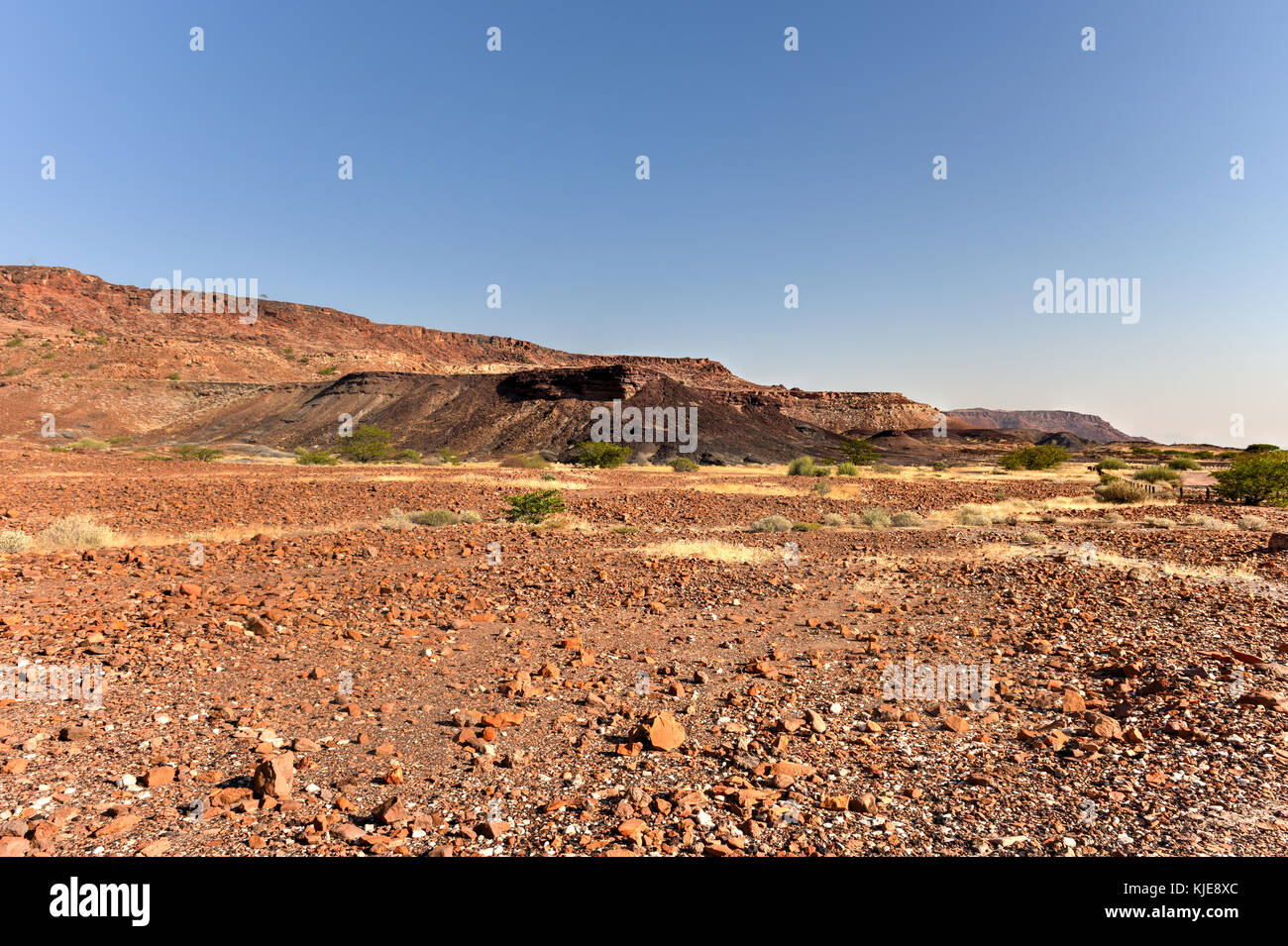 Burnt mountain namibia hi-res stock photography and images - Alamy