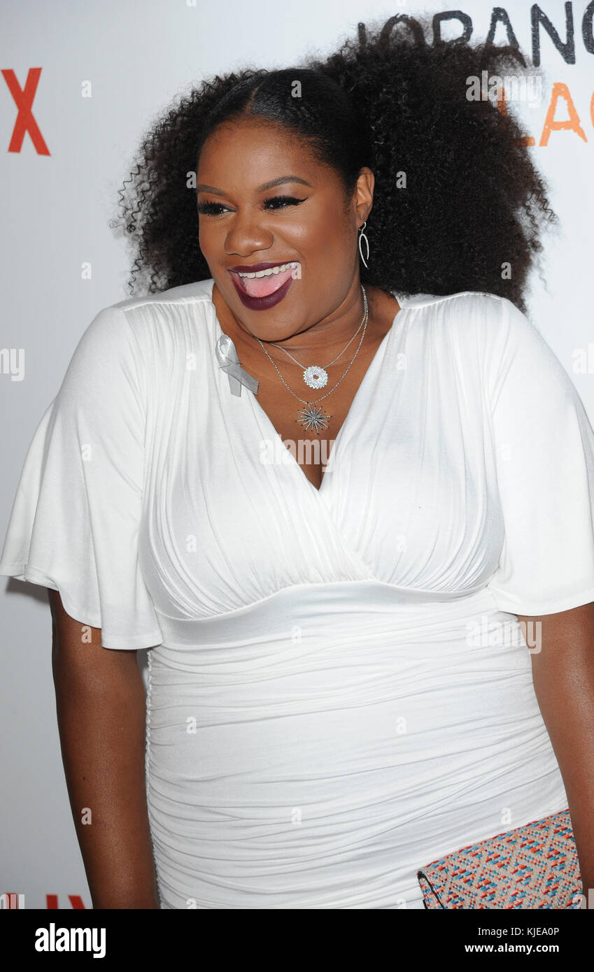 NEW YORK, NY - JUNE 16: Adrienne C. Moore attends the 'Orange Is The