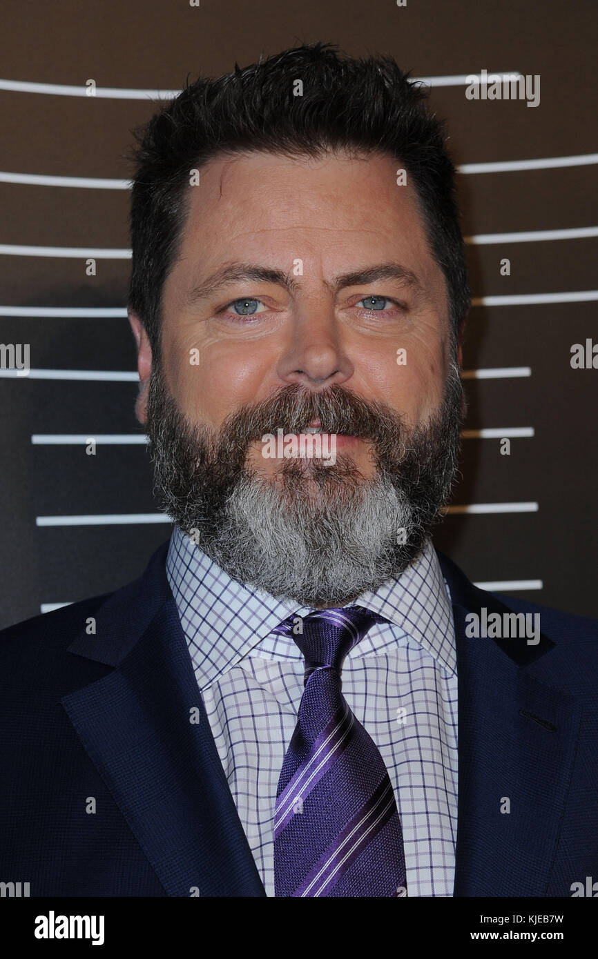 NEW YORK, NY MAY 16 Nick Offerman attends The 20th Annual by