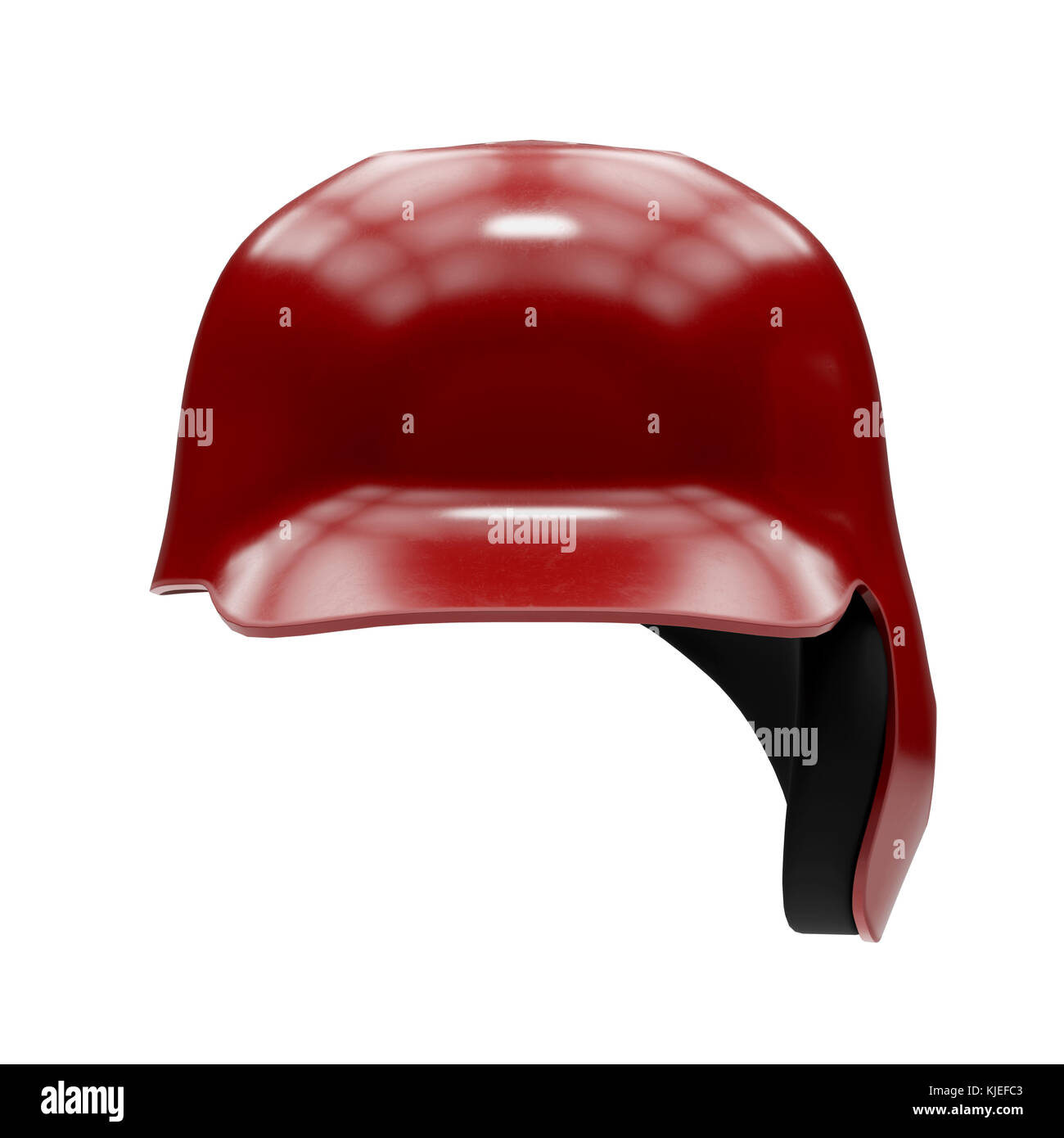 Baseball batting helmet with one ear protect Stock Photo Alamy