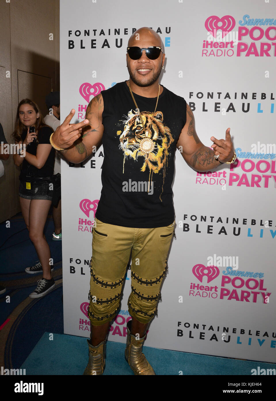 MIAMI BEACH, FL - MAY 21: Flo Rida attends 2016 iHeartRadio Summer Pool ...