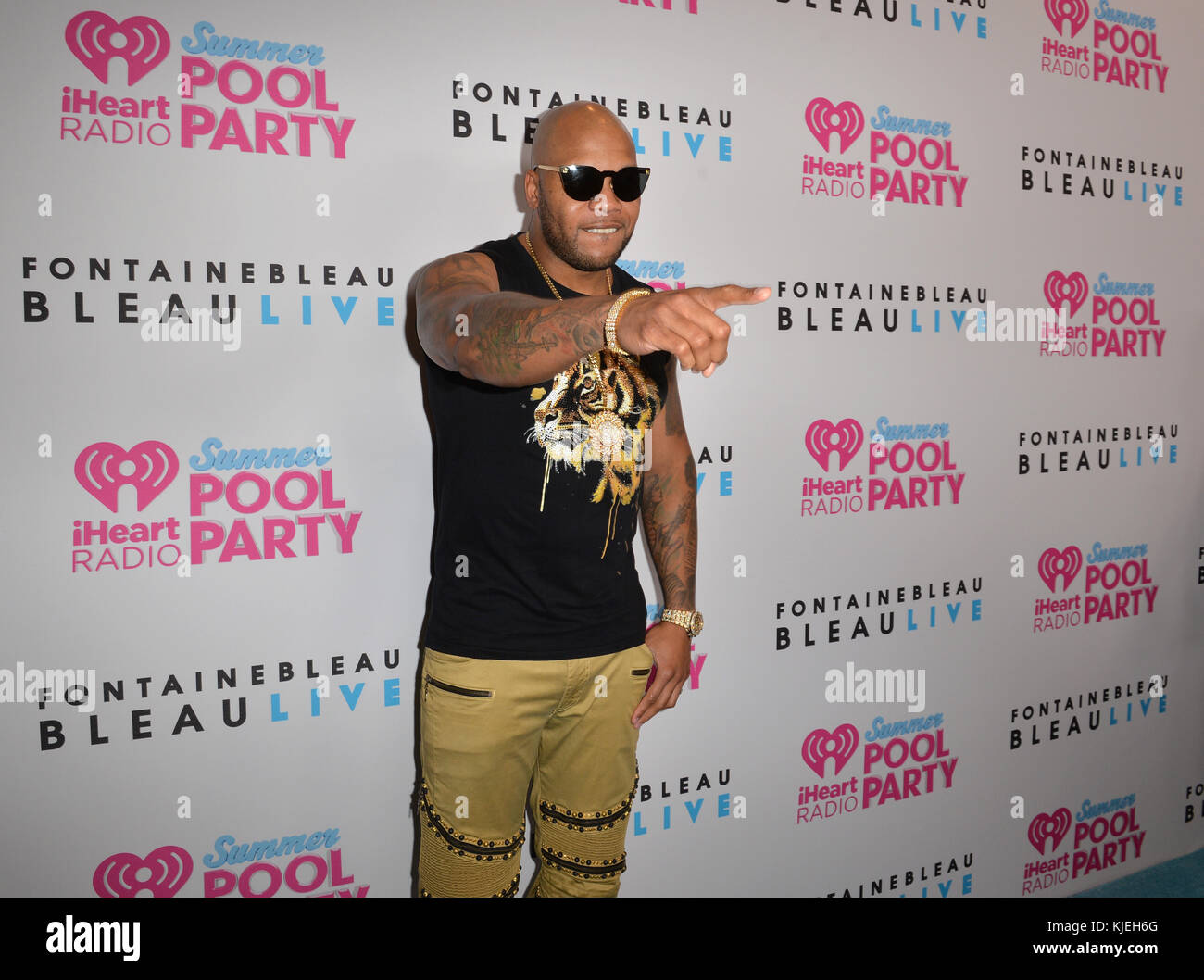 MIAMI BEACH, FL - MAY 21: Flo Rida attends 2016 iHeartRadio Summer Pool ...