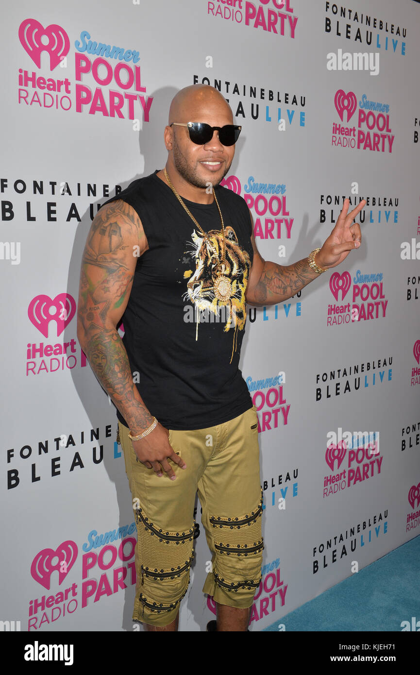MIAMI BEACH, FL - MAY 21: Flo Rida attends 2016 iHeartRadio Summer Pool ...